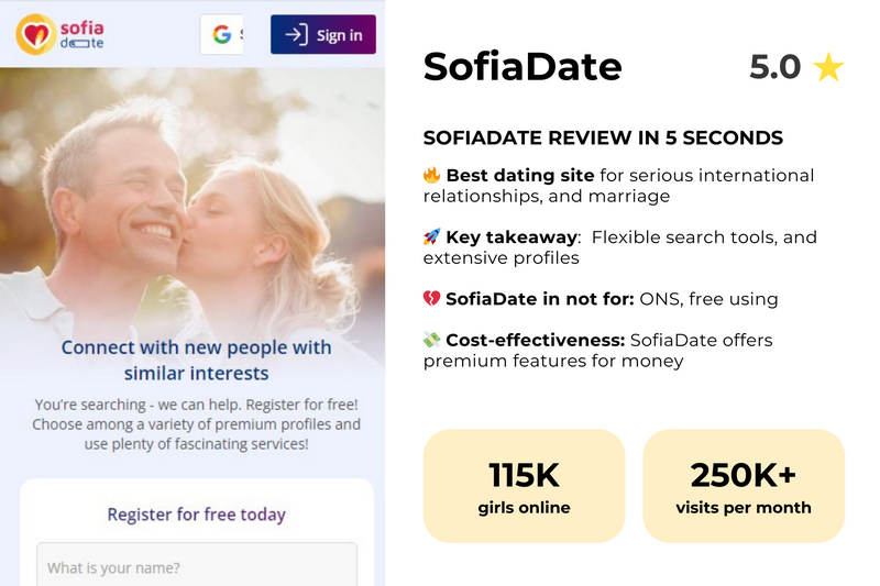 Idea for Utilizing SofiaDate to Discover a Perfect Partnership